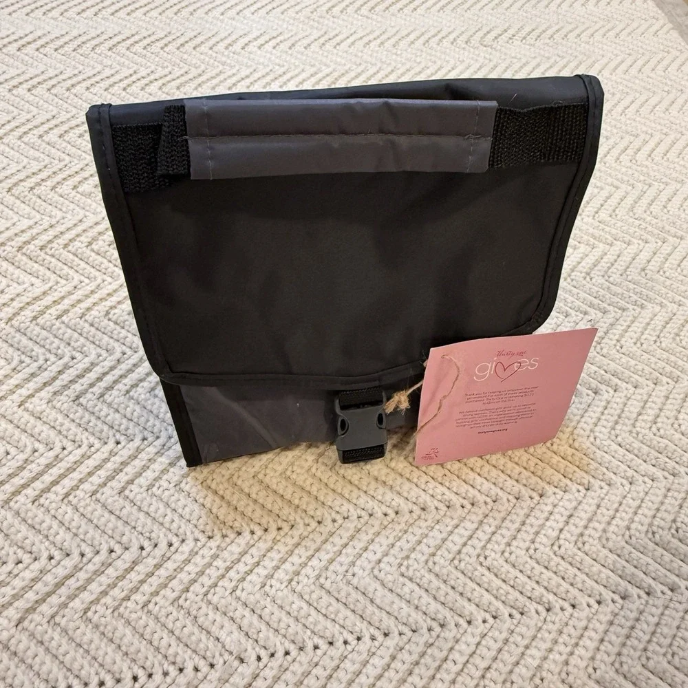 Thirty-One Fold Over Lunch Bag Black 31 Gives‎ Travel Insulated NWT